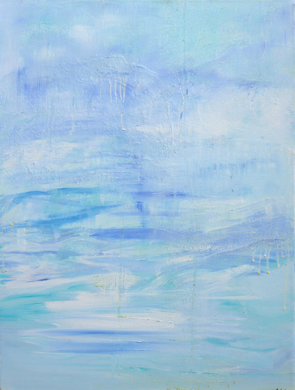 Beyond — oil on canvas by Esther Epstein