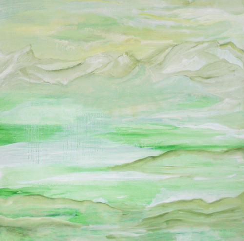 Still Waters Run Deep — oil on canvas by Esther Epstein