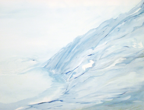 Prism Dunes — oil on canvas by Esther Epstein