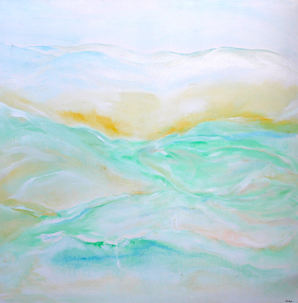 Scenic Treasure — oil on canvas by Esther Epstein