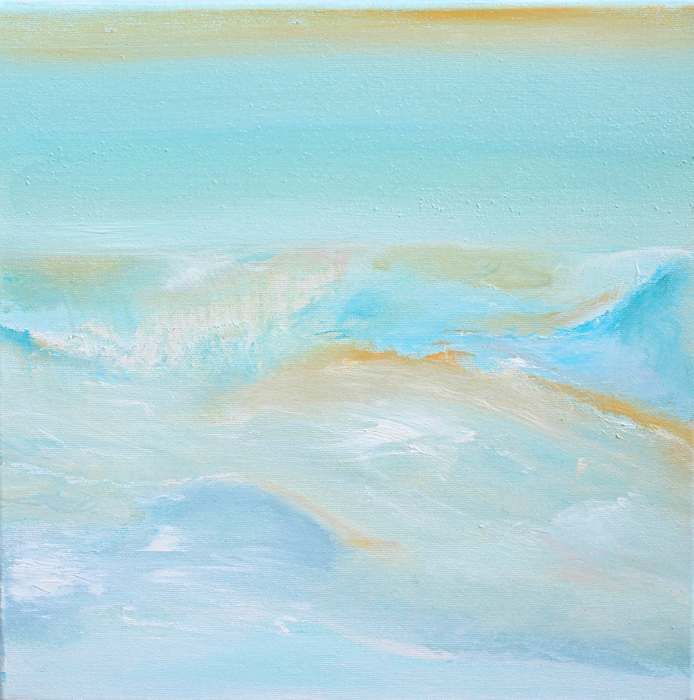 Water Swirls — oil on canvas by Esther Epstein