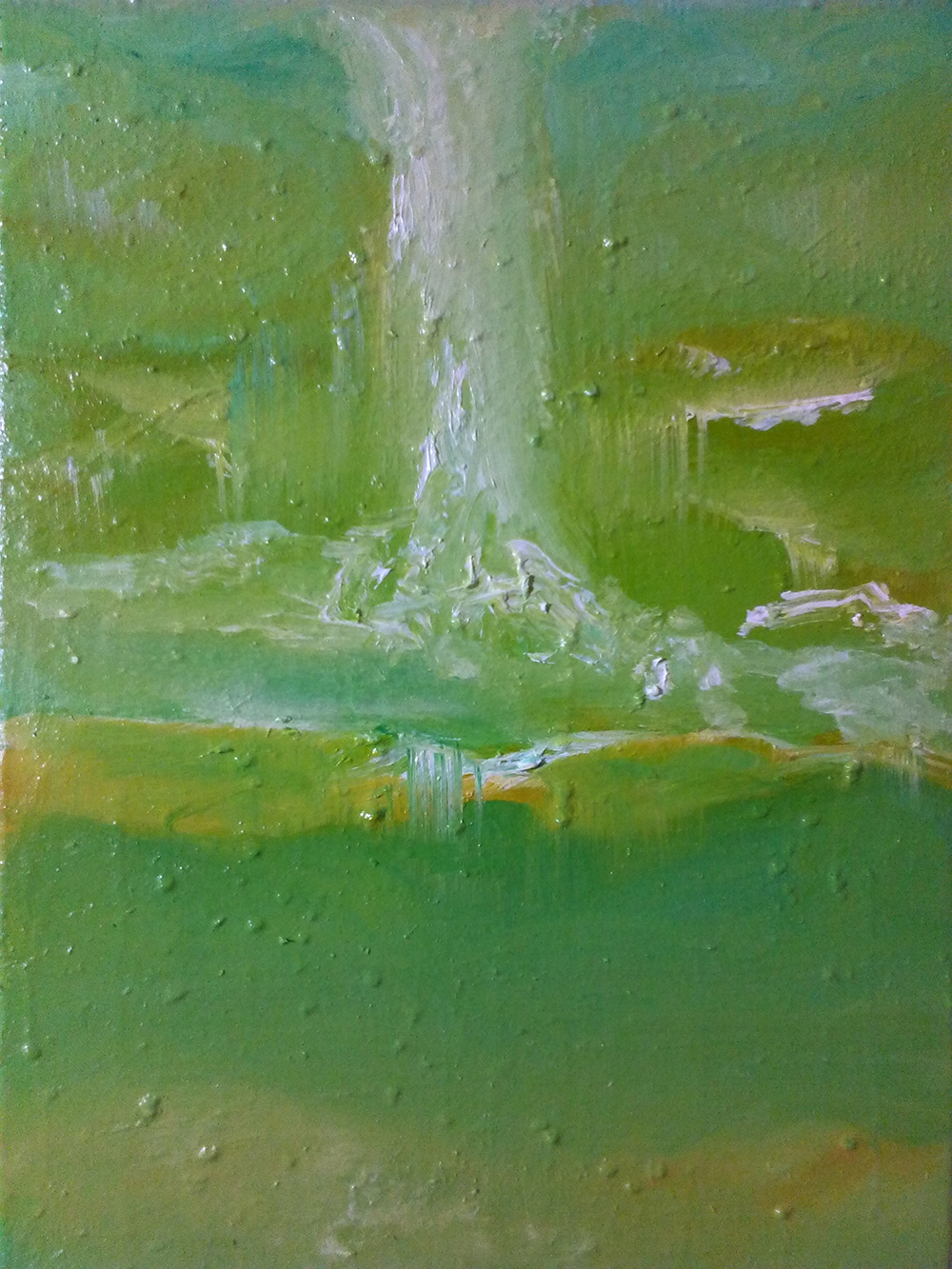 Power of Peace — oil on canvas by Esther Epstein