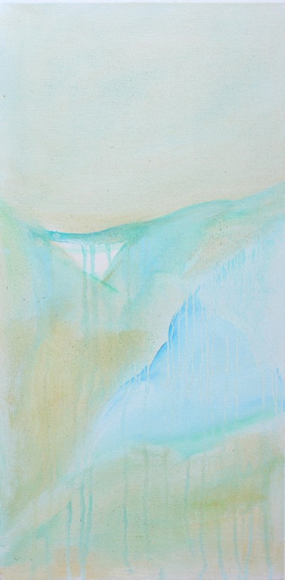 Bridge Drift of Nature — oil on canvas by Esther Epstein