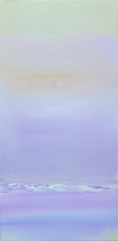 Distant Light — oil on canvas by Esther Epstein
