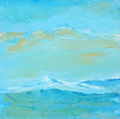 Majestic Light — oil on canvas by Esther Epstein