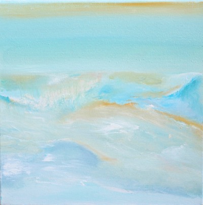 Water Swirls — oil on canvas by Esther Epstein